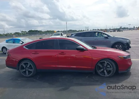 2023 Honda Accord Hybrid Sport from USA, damaged, VIN 1HGCY2F58PA063115